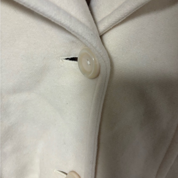 Kenneth Cole Women's Cream Coat - Picture 3 of 4